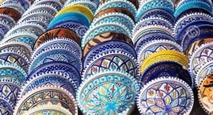 Art of Blue pottery