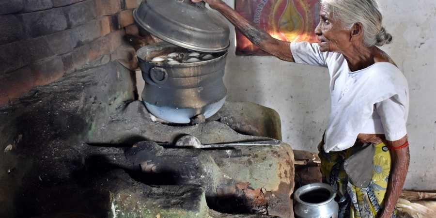Hot steaming Idlis of Kamalathaal Paati
