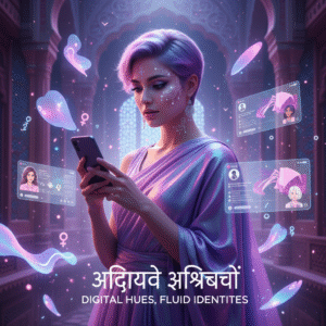 Digital platforms enabling gender-fluid expression and community