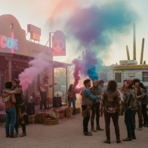 The Mysterious Gaze of the Flamingo